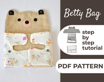 Betty Bag Sewing Pattern | DIY Organizer Pouch (PDF Pattern)