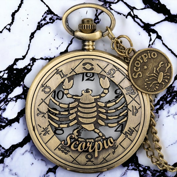 Astrology Pocket Watch Etsy