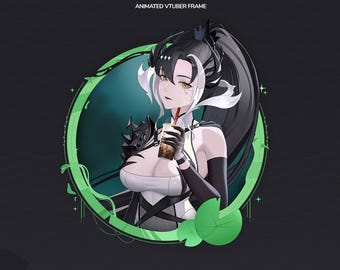 Lilypad Dreams - Animated VTuber Frame