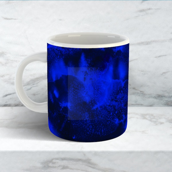 Blue Coffee Mug Etsy