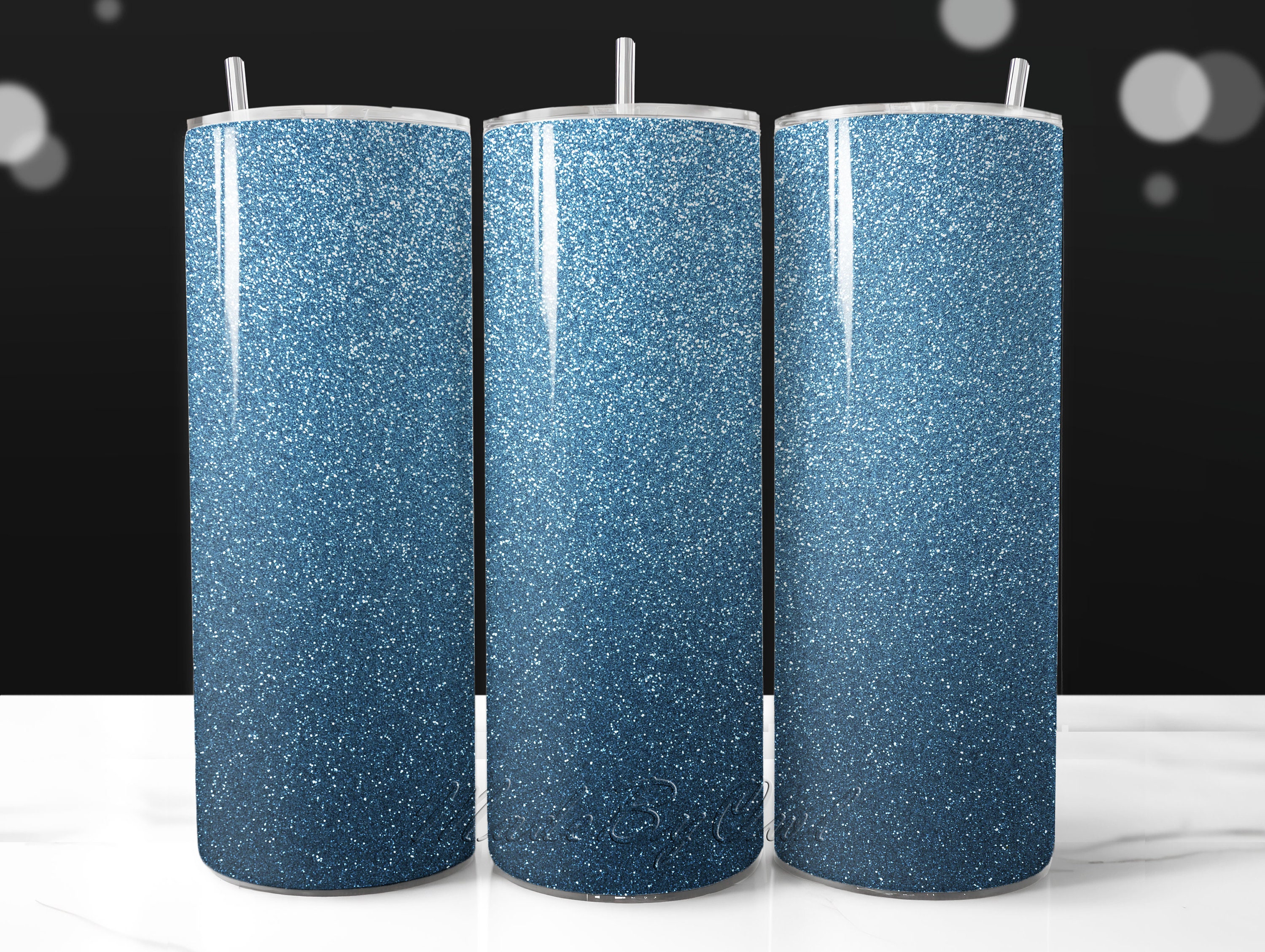 Blank 32 Oz Soft Matte Dusty Blue Extra Large Tumbler With Screw on Lid &  Straw for Crafting 