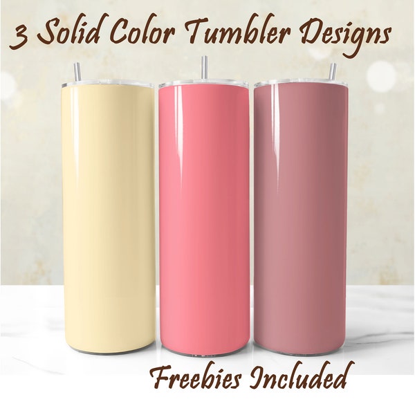 3 Pastel Tumbler Wraps, Dusty Pink, Blush and Champagne Tumbler Wrap Sublimation Designs, 20oz Wedding Tumbler PNG Designs, Dusty Rose PNG