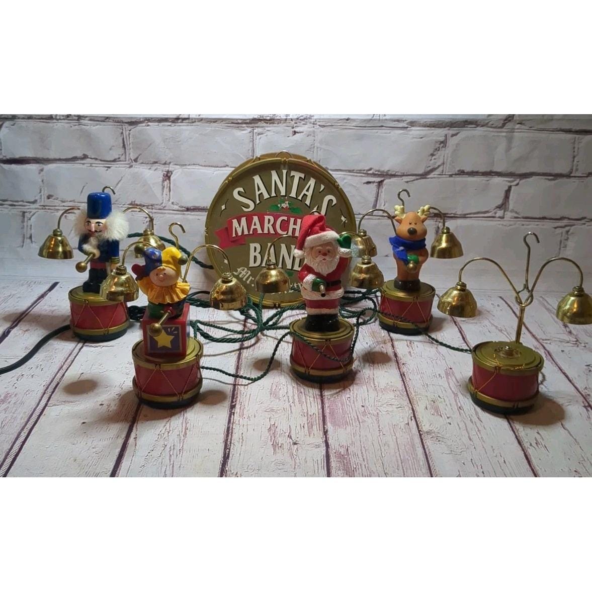 Mr Christmas Santas Marching Band - Etsy