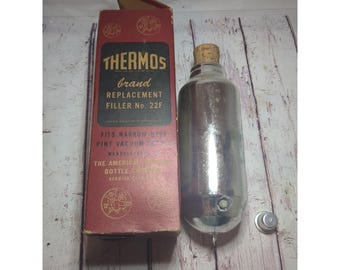VTG Thermos Brand Narrow neck  Replacement Filler No. 22F In Original Packaging