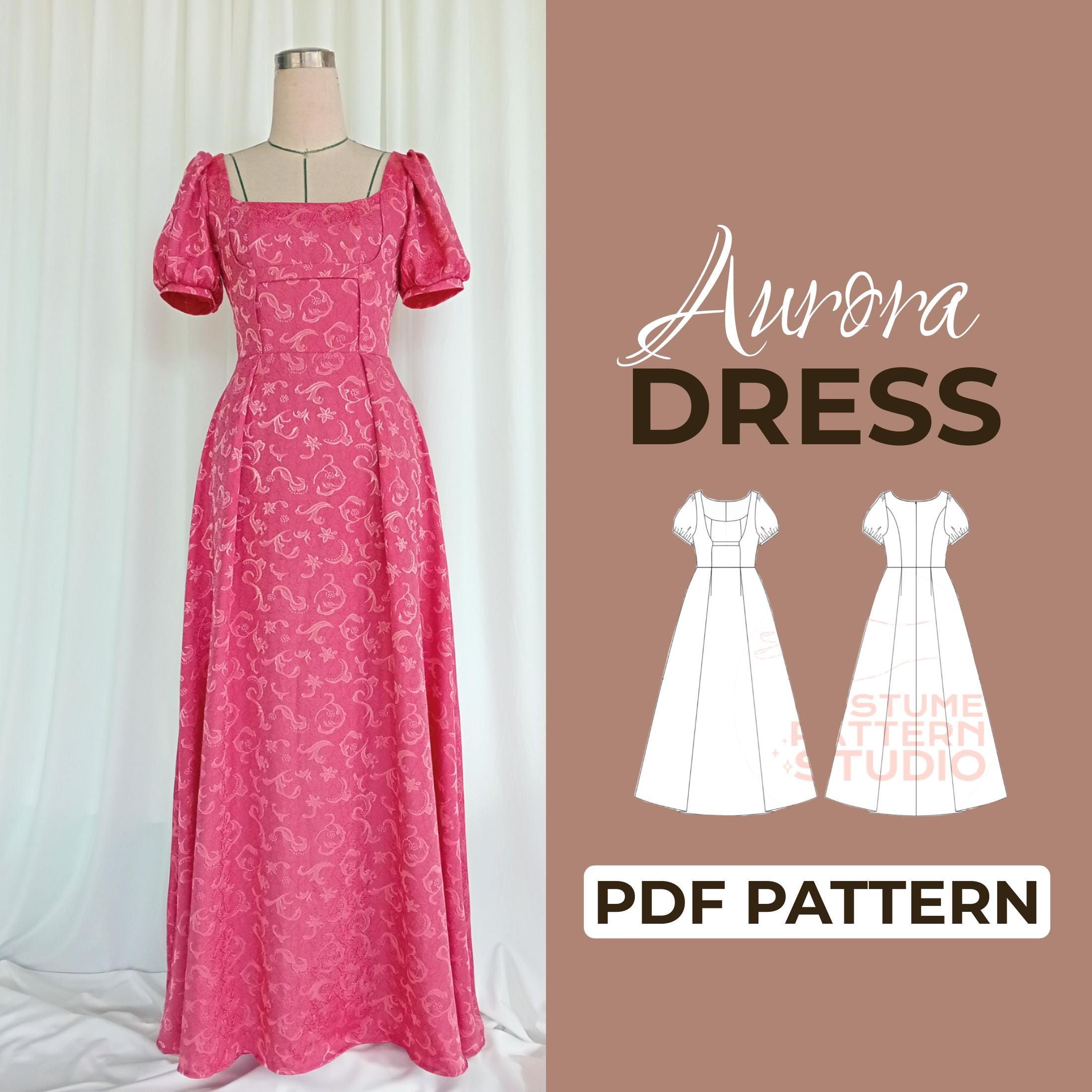 white christmas dresses Fabric Godmother Aspen Dress – The Fold Line main image 1