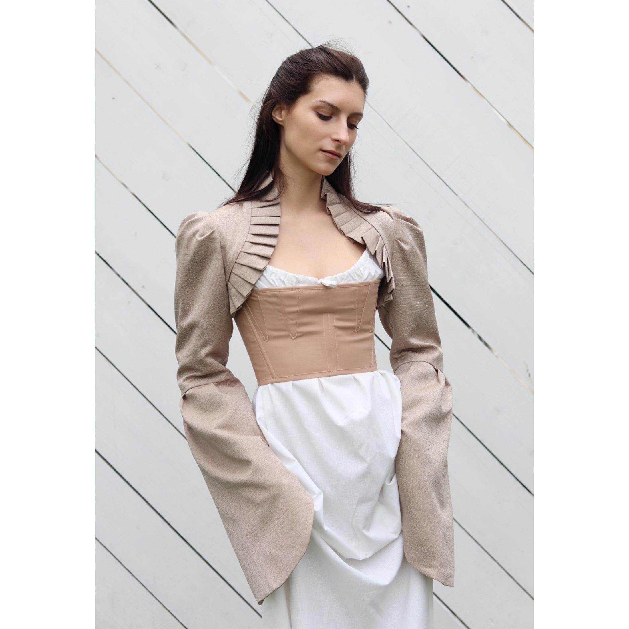 Bolero Shrug Sewing Pattern | Ren Faire Shrug Costume | Pattern ...