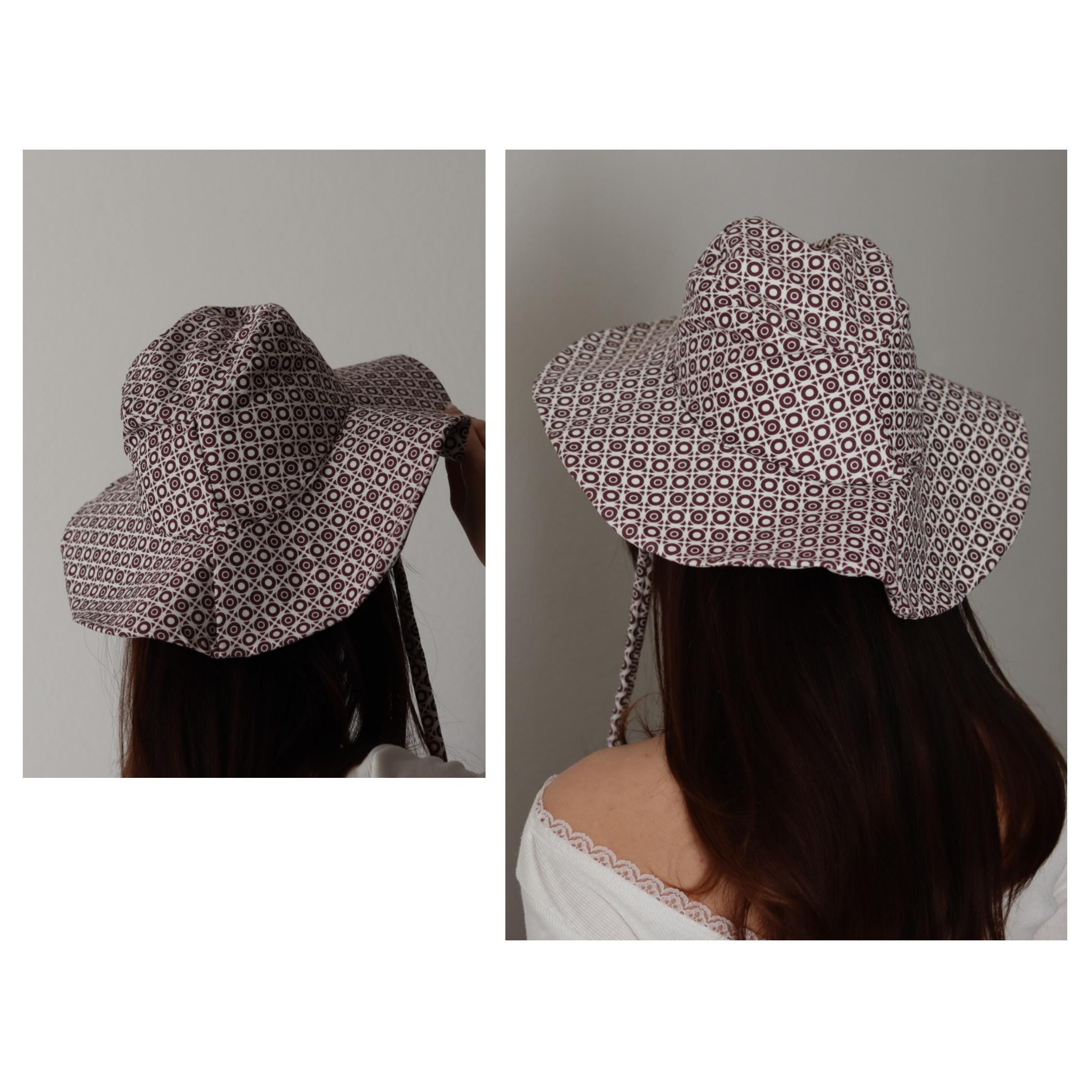 Hats Bundle Sewing Pattern | Bucket Hat, Witch Hat, Sun Hat | Easy ...