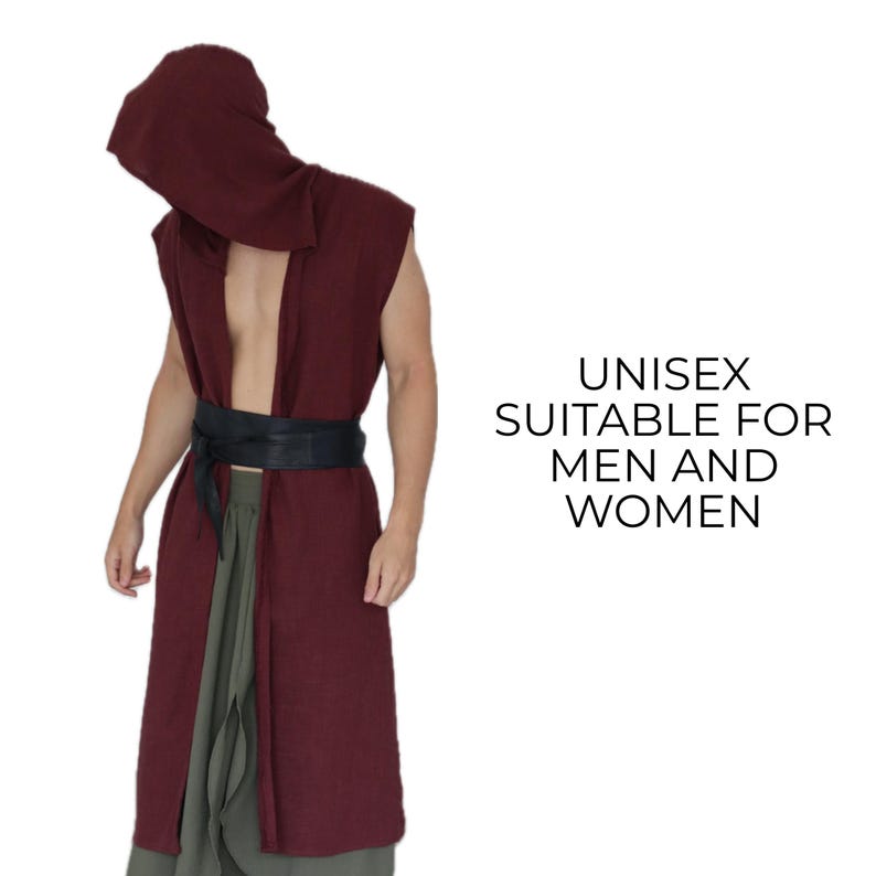 Hooded Robe Sewing Pattern | Cloak Costume Pattern | Easy Beginner ...