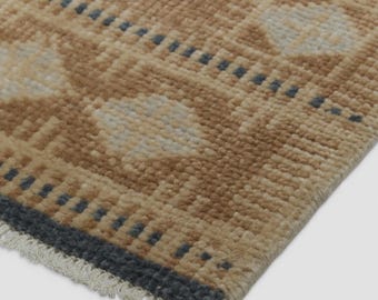 Theda Handmade Knotted Woolen Area Rug For Bedroom Livingroom Office Oriental Rug