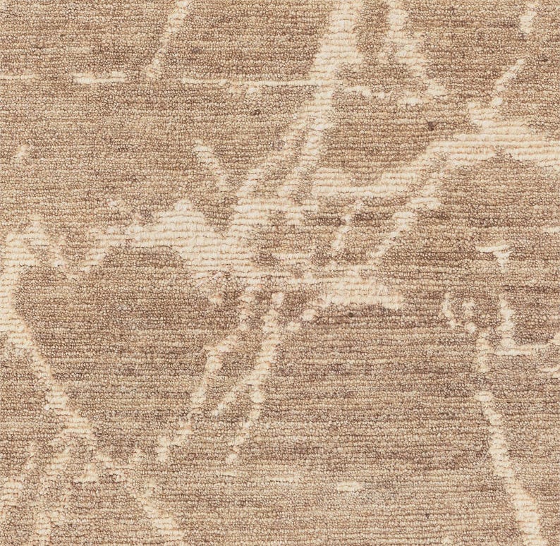 Rh Lakshmi Camel Naturel Handmade Tibetan Knots Woolen Area Rug for ...
