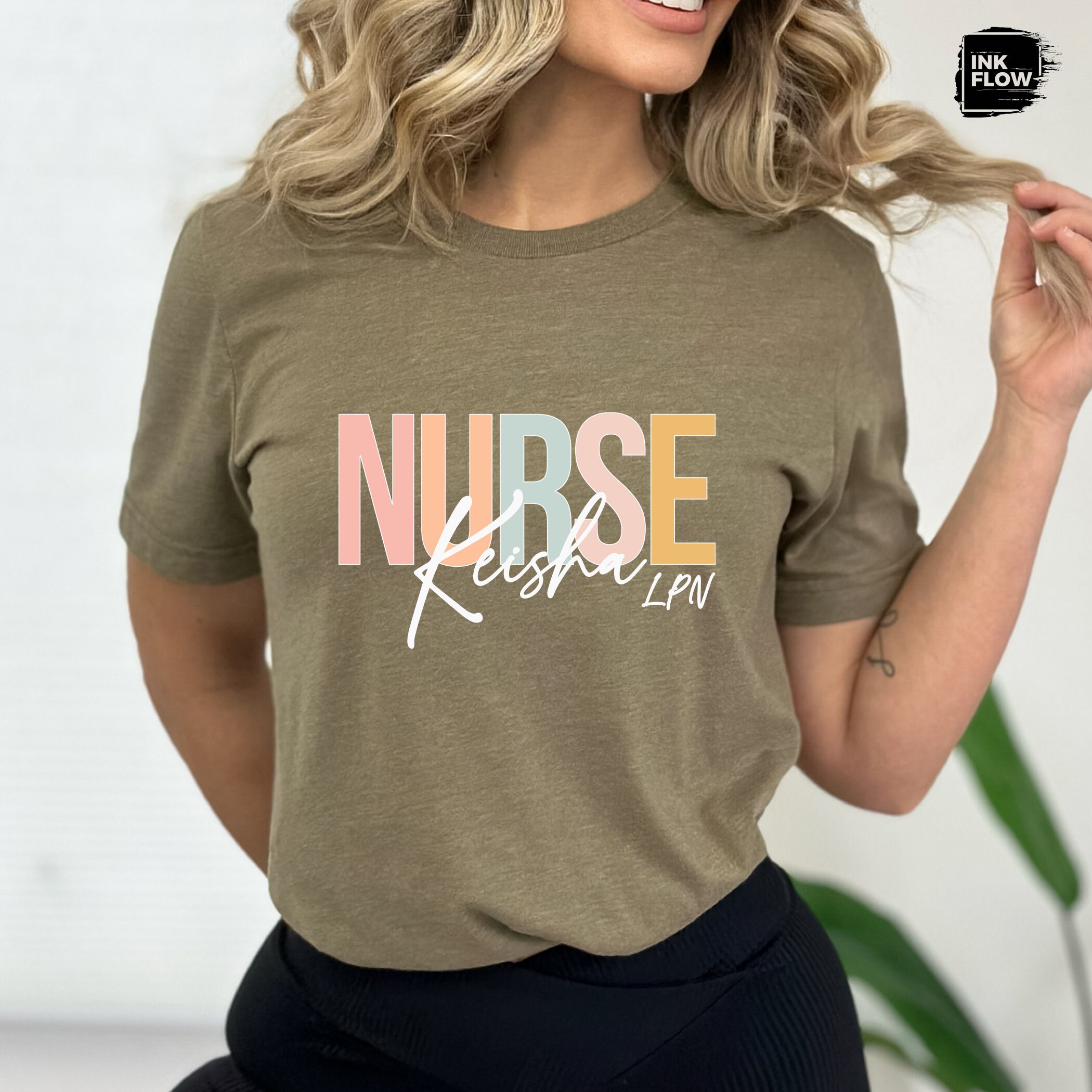 Custom Nurse LPN T-Shirt, Graduation Gift, Nurse Gift