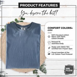 The Coffee Club Comfort Colors® Shirt, offizielles Mitglied T-Shirt, Kaffee Liebhaber T-Shirt, lustiges Kaffee Top, Koffein Süchtiger Geschenk, Kaffee Enthusiast Bild 8