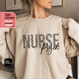 Psych Krankenschwester Sweatshirt, Pullover für psychische Gesundheit, Abschlussgeschenk für psychiatrische Krankenschwester, Psych Rn Geschenk, Krankenschwester Wertschätzung Geschenk, Krankenschwester Shirt