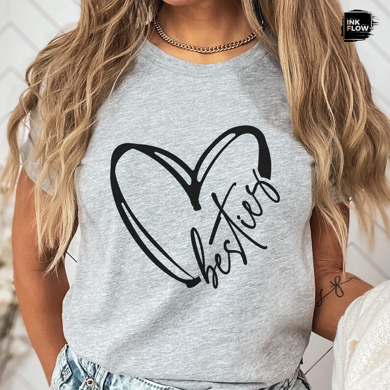PopReal Mommy And Me Outfits Love Heart Valentine's Day Shirt Long Sleeve Pullover Sweatshirt Pink