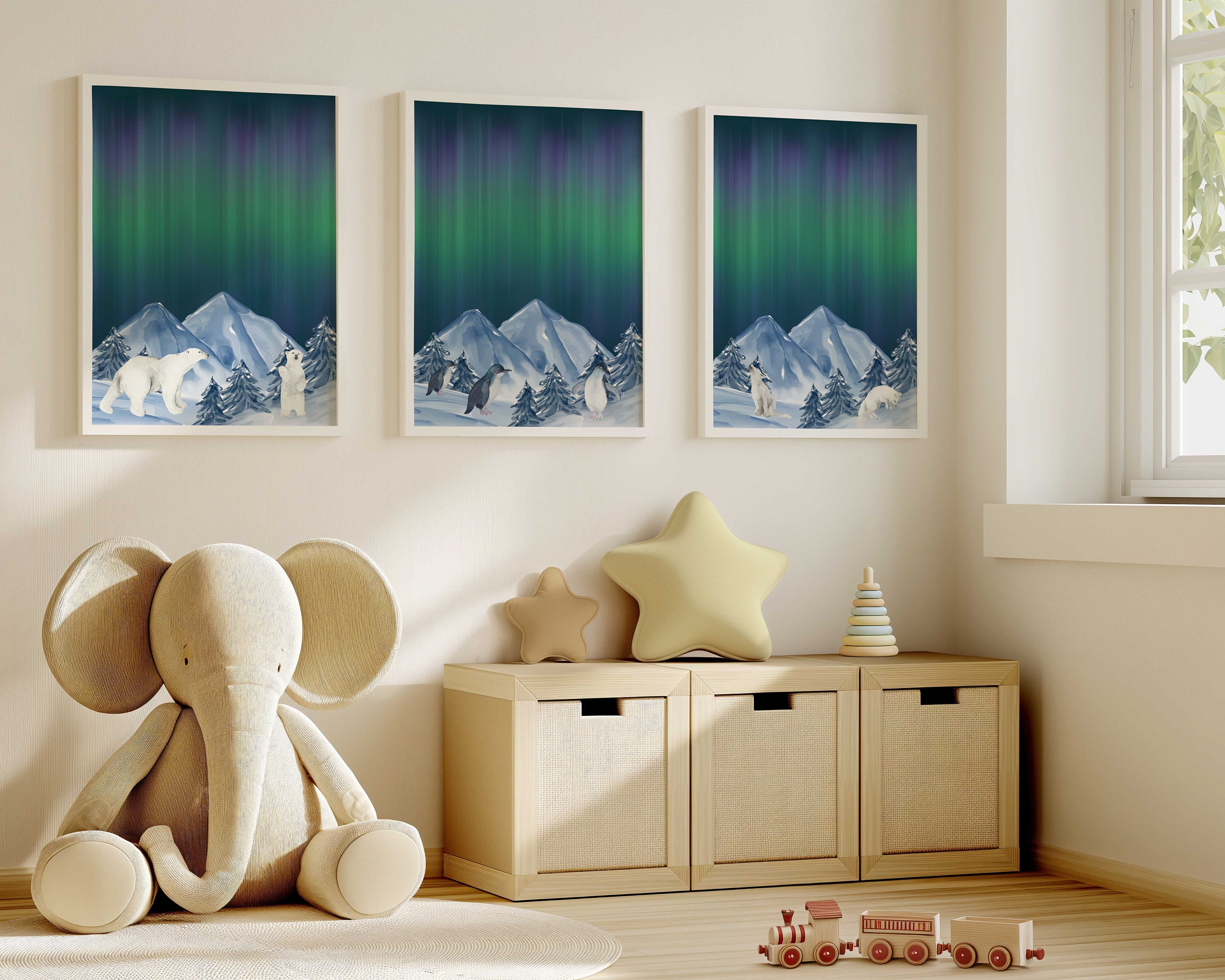 Arctic nursery bedding online