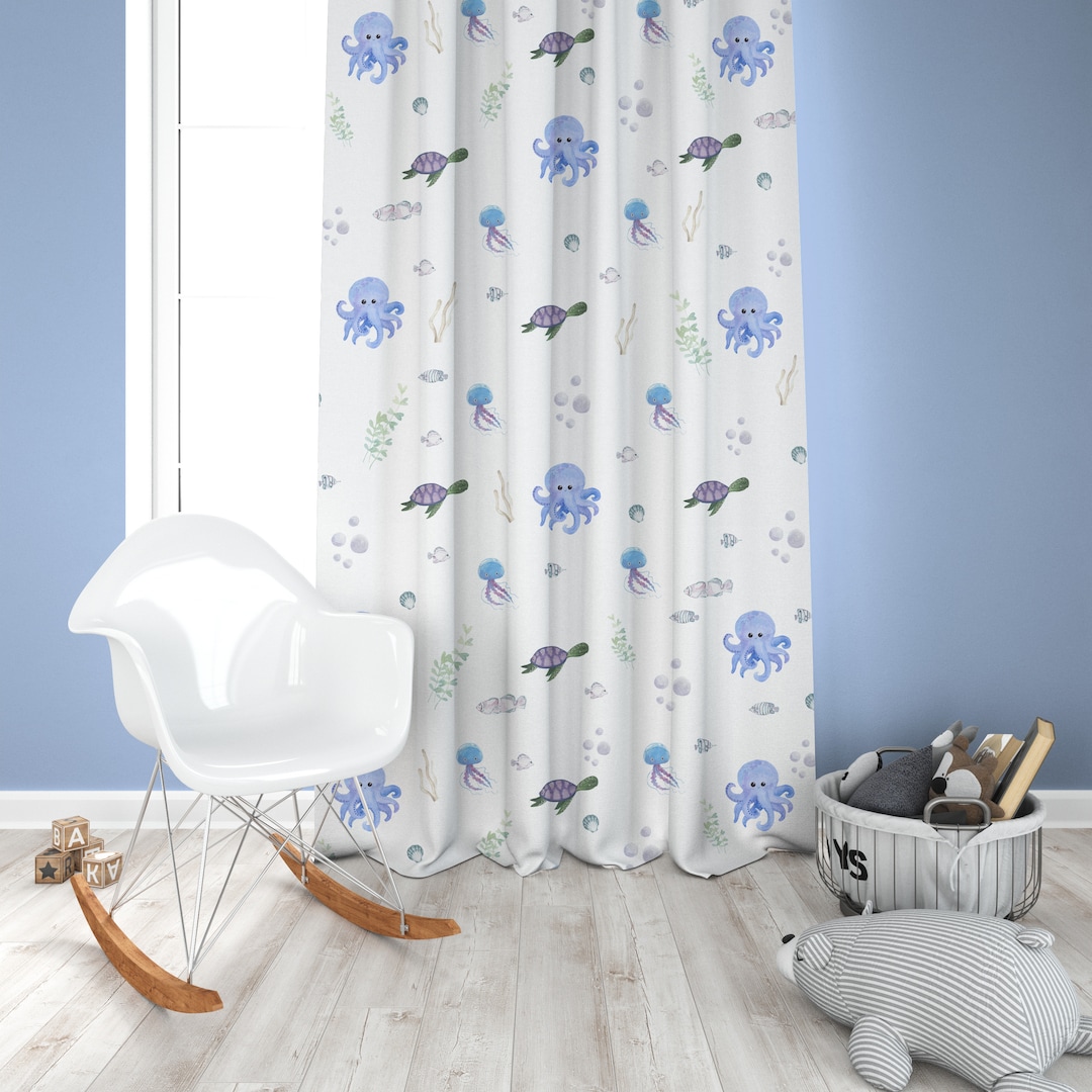 Curtains Undersea Creatures main image 1