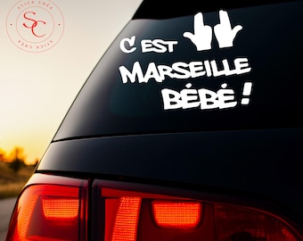 "It's Marseille Baby" sticker