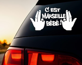 "It's Marseille Baby" sticker