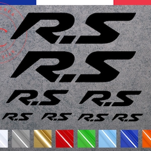 8 stickers stickers compatible for Renault RS Sport Clio Megane RS Twingo