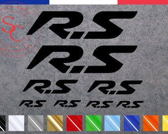 8 stickers stickers compatible for Renault RS Sport Clio Megane RS Twingo