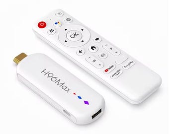 H96 Max TV Stick 4k, Tv En Direct,UHD Android 14, Smart TV Gratuite et en Direct, Compatible Assistant Vocale idéal pour iptv