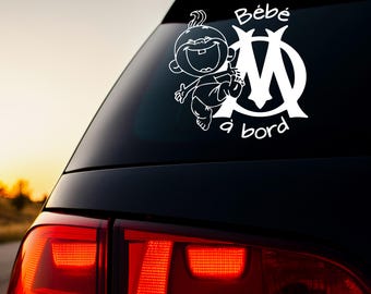 OM baby on board sticker