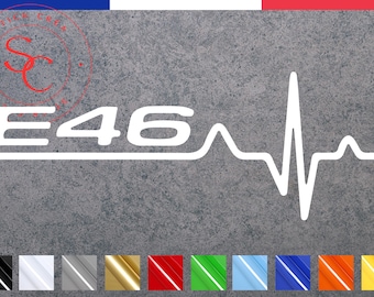 E46 lifeline sticker compatible with BMW E46