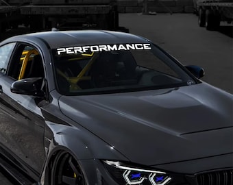 Performance sticker compatible with BMW