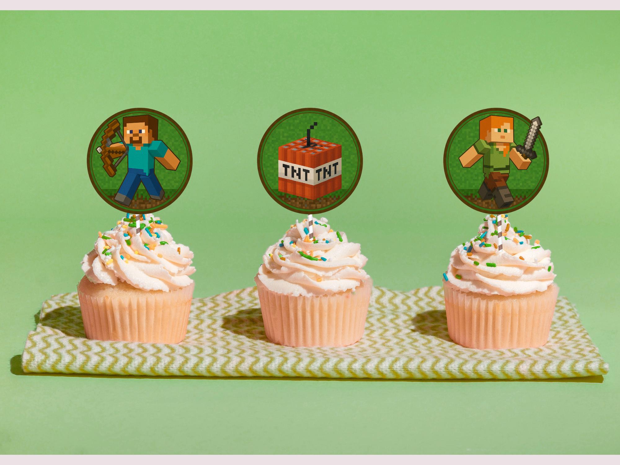 Game Pixel Party Digital Topper Set