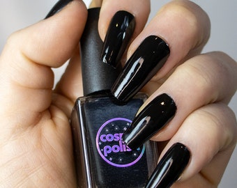 Event Horizon - Black Nail Polish by Cosmic Polish