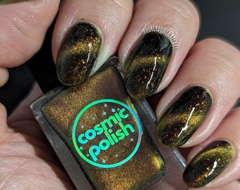 Bronze Blaze - Magnetic Nail Polish by Cosmic Polish