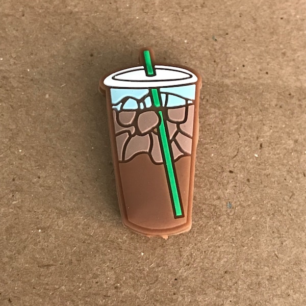 Latte Focal Bead - Iced coffee - Beads for pens/keychains/wristlets