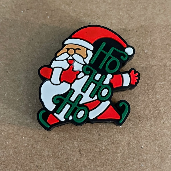 Santa Ho Ho Ho Focal Bead - Santa - Bead for pens/keychains/wristlets