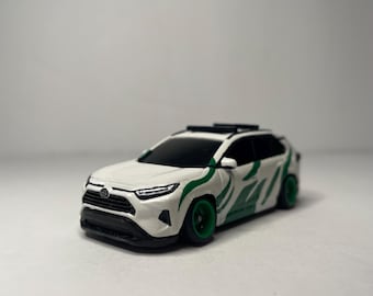 Custom Toyota RAV4 1/64 Scale Diecast Car