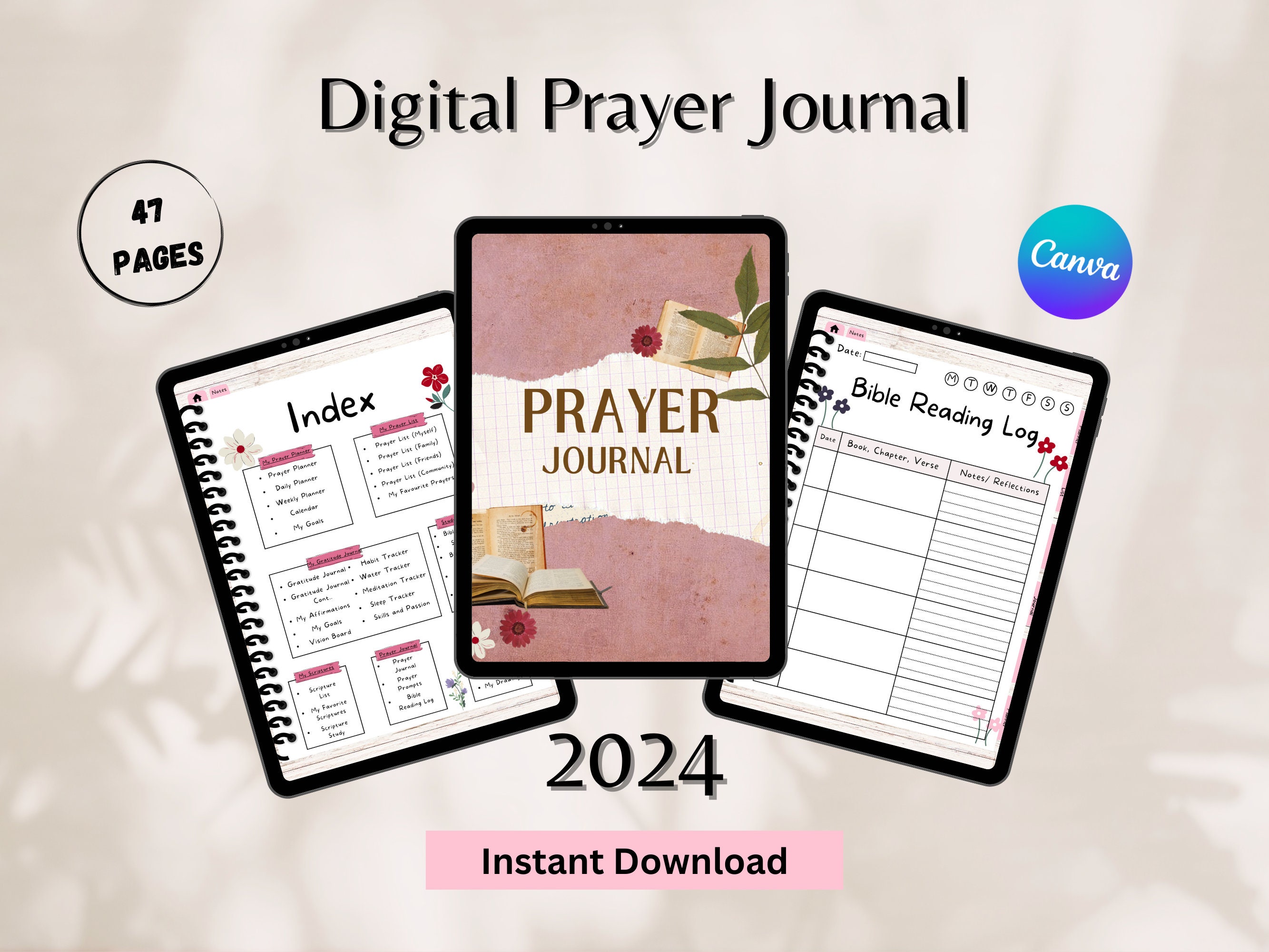 my fav purchase for 2024. 💫 #prayerjournal, Journal