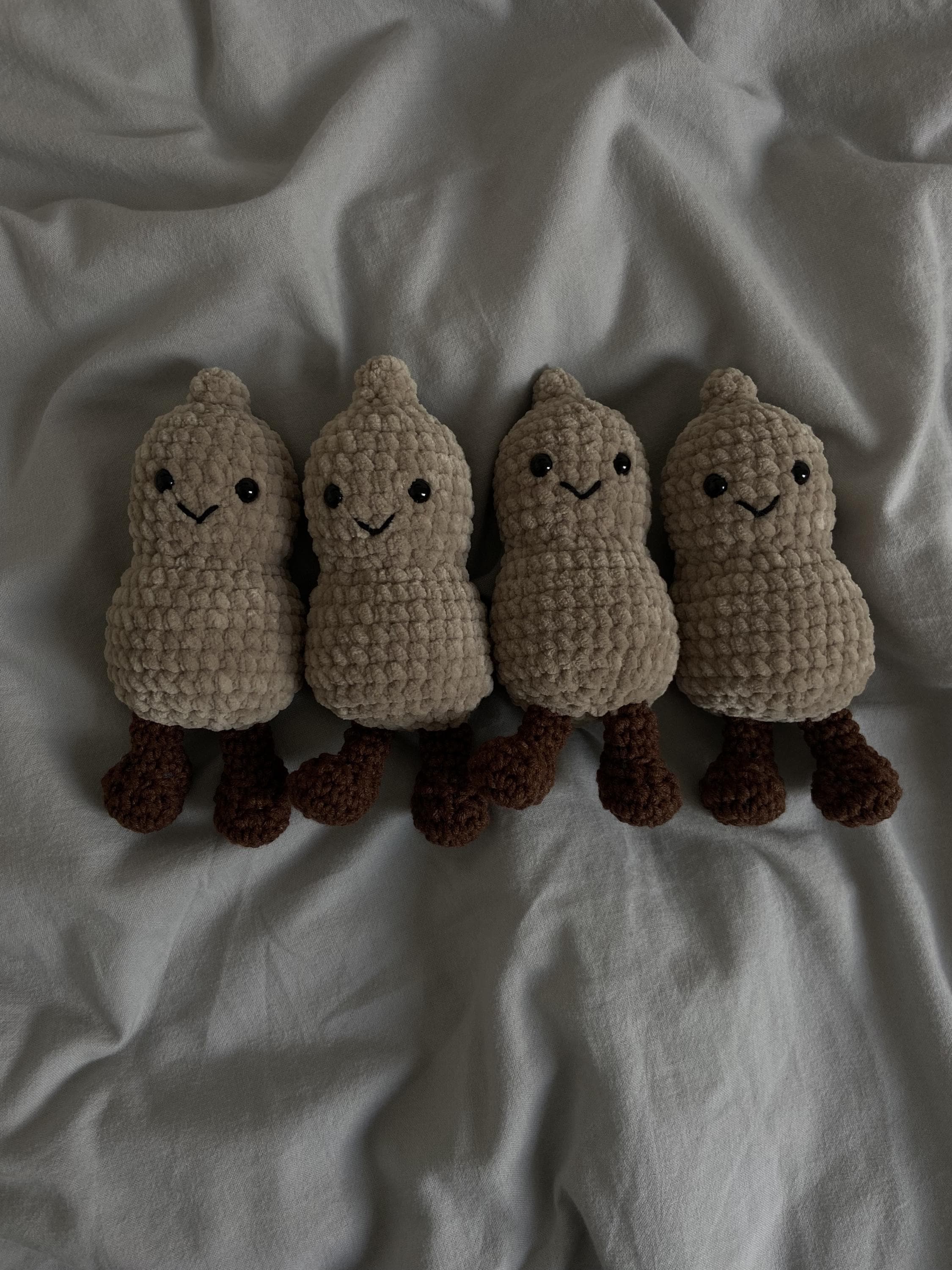 Crocheted Peanut Jellycat Amigurumi