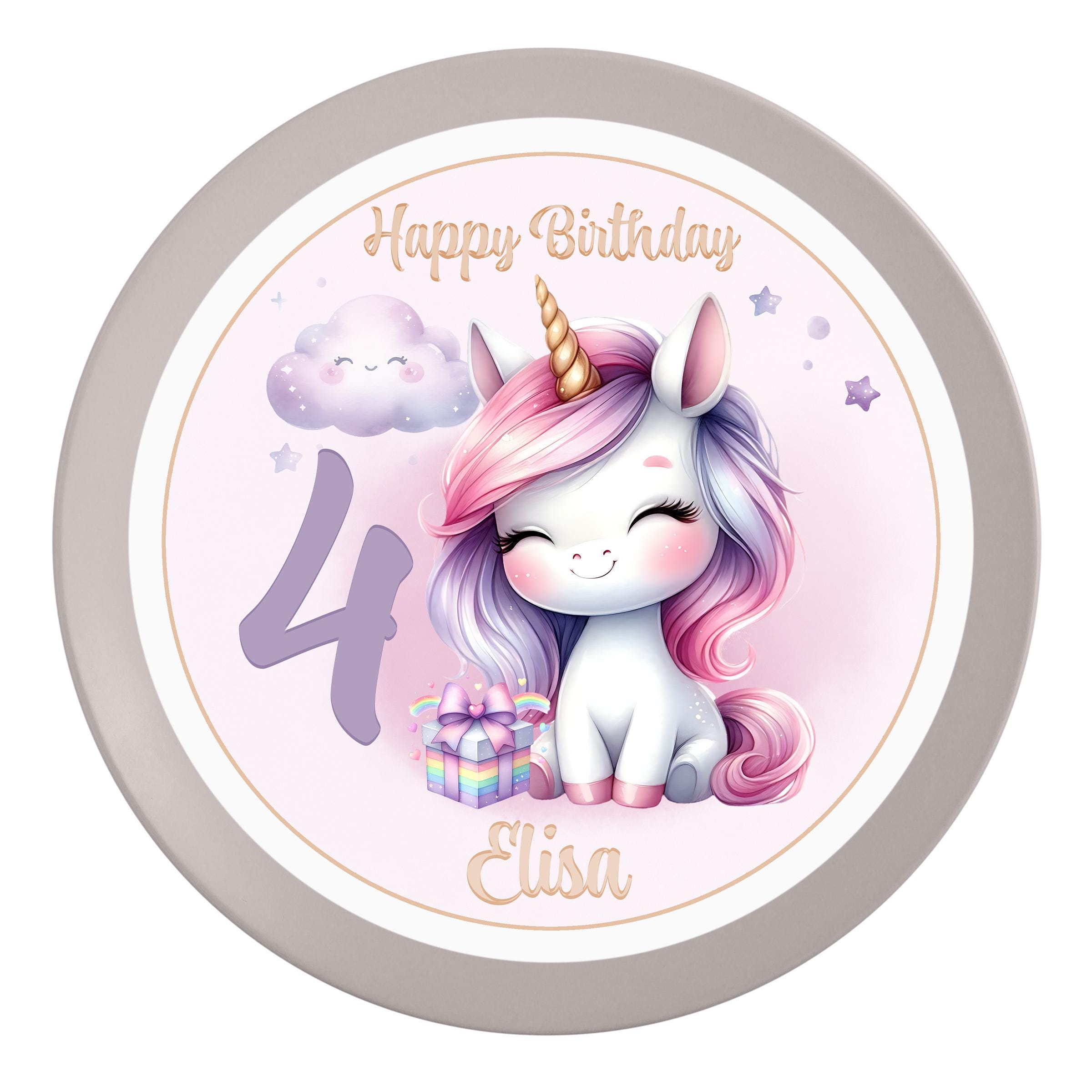 Decorazioni 48pz TOYMYTOY Topper di Unicorno Decorazioni Unicorno Per