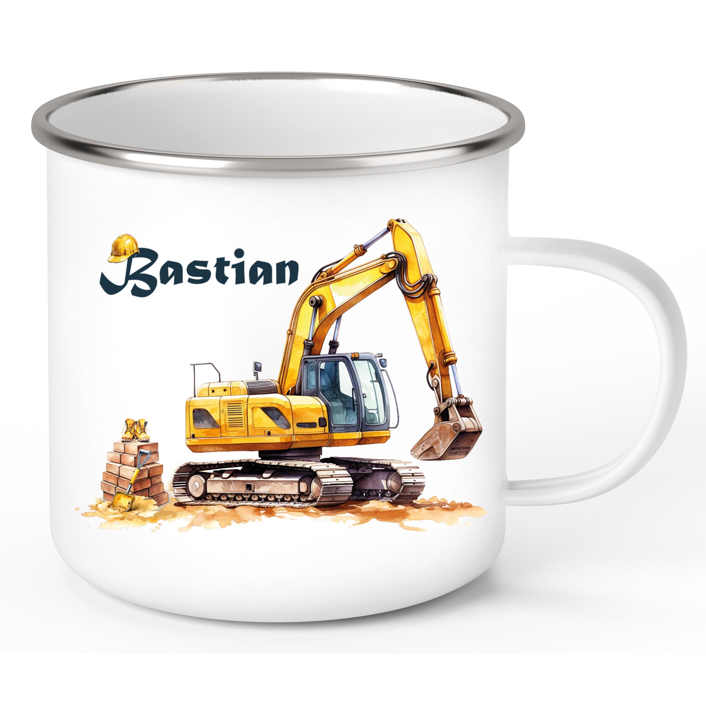 Escavatore Che Lavora Ad Un Cantiere Bulldozer Giallo Della Costruzione Sul Lavoro Costruzione Di Nuova Strada Image98595908