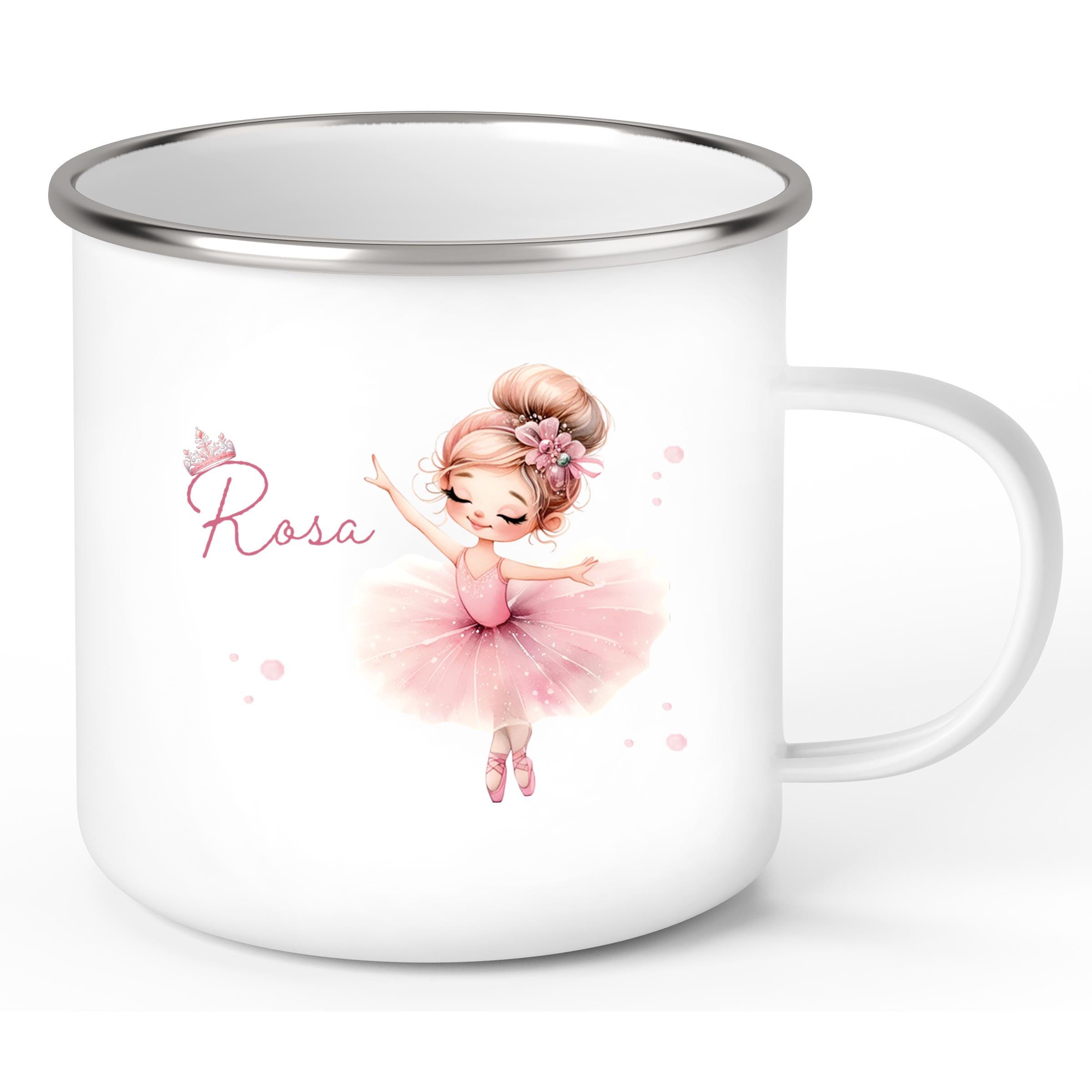 CPRNQY Ballerina Cappuccina Figurina Brain Red Italian Meme Statua Ballerina Tazza Cappuccino Assassino Divertente Decorazione per fan e collezionisti 1 pezzo