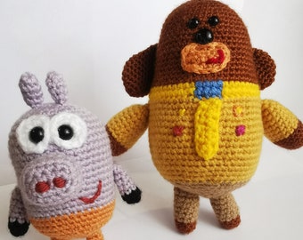 Crochet pattern bundle - Duggee & Roly amigurumi