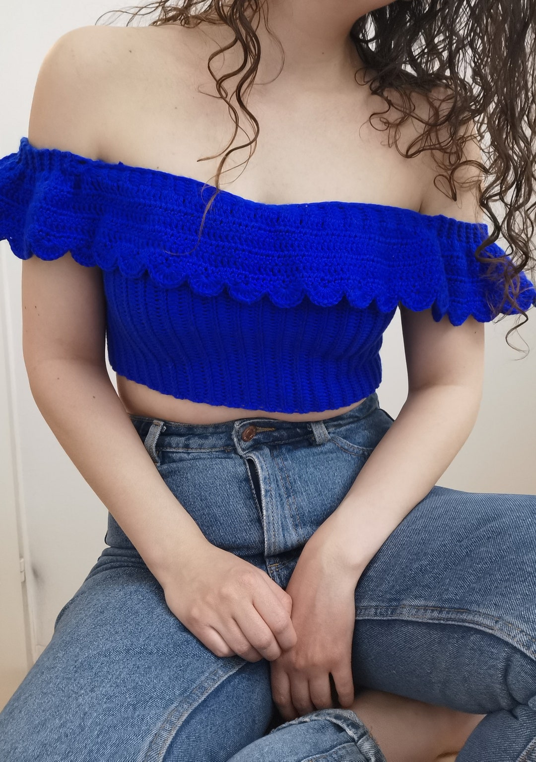 Crochet Pattern - Ruffle Top - Etsy