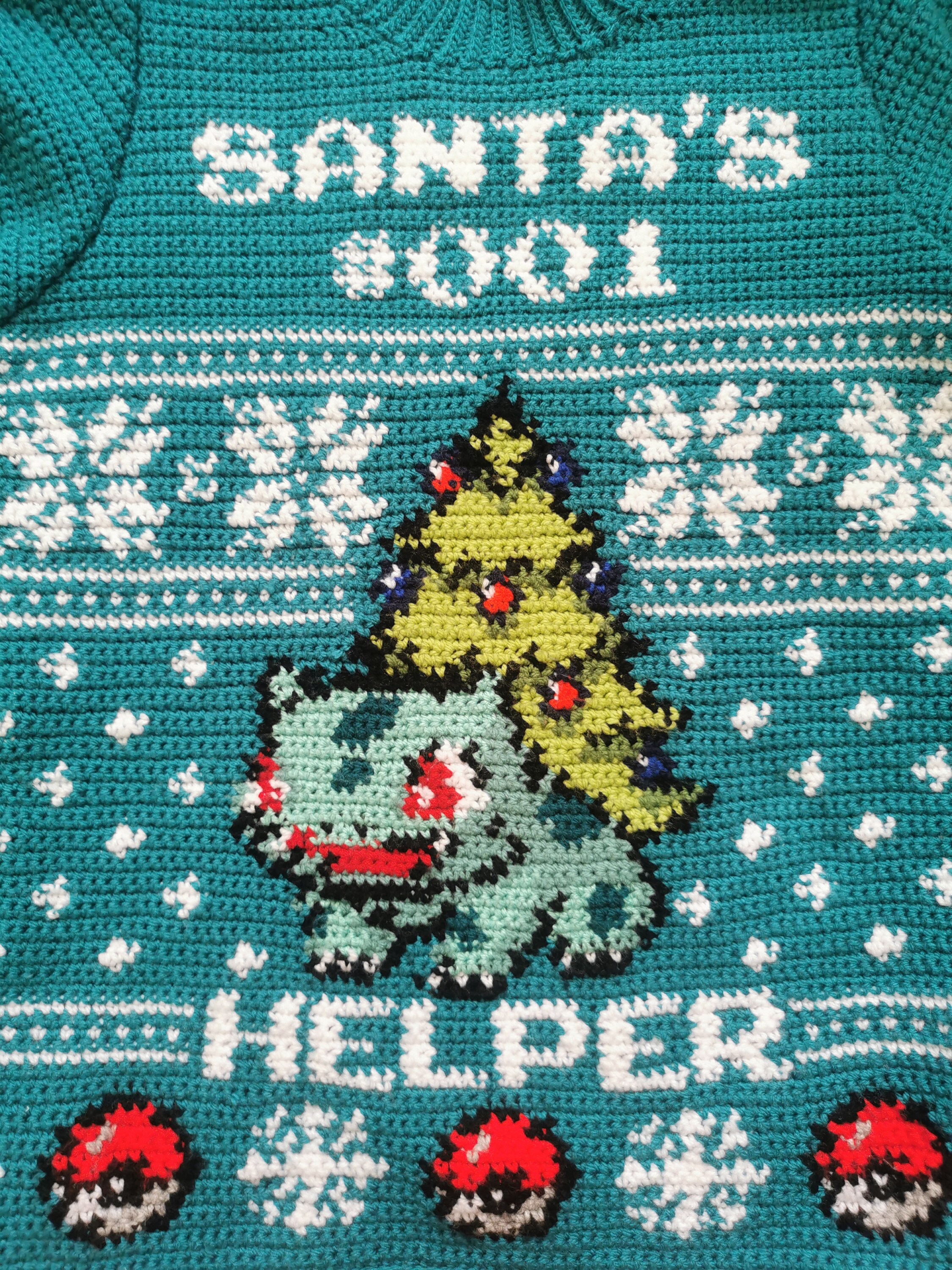 Crochet Pattern - Bulbi Ugly Christmas Sweater - Etsy