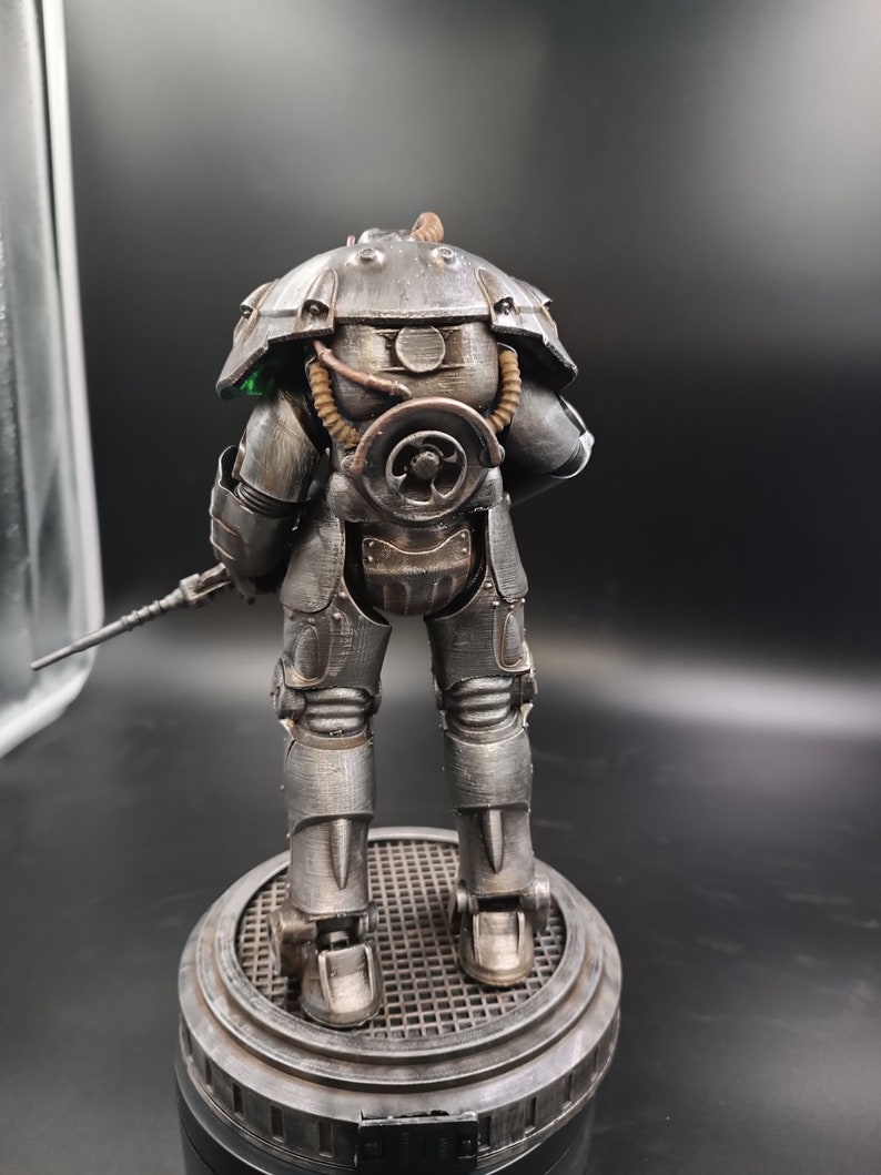 X 01 Enclave Power Armor Statue Fallout 4 3d Printed Handpainted Etsy X 01 Enclave Power Armor Statue Fallout 4 3d Printed Handpainted Etsy