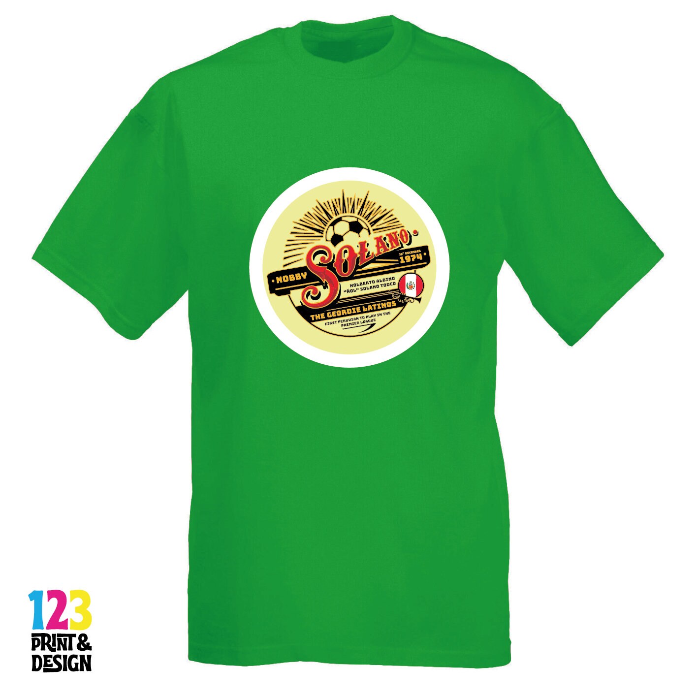 Nolberto Solano Sol Style T Shirt - Etsy