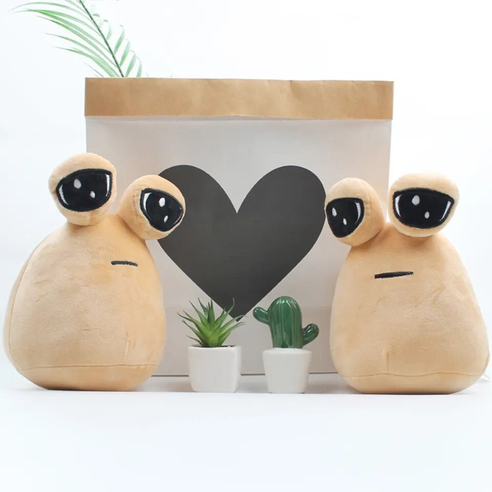 Animal Pou Doll, Pet Alien, Pou Plush