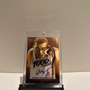 CUSTOM - Victor Wembanyama 1000 points - Rookie Auto
