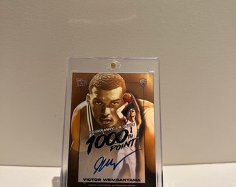 CUSTOM - Victor Wembanyama 1000 points - Rookie Auto