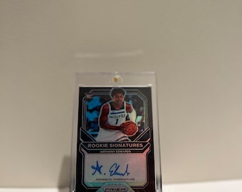 CUSTOM - Anthony Edwards Prizm Rookie Auto 1/1