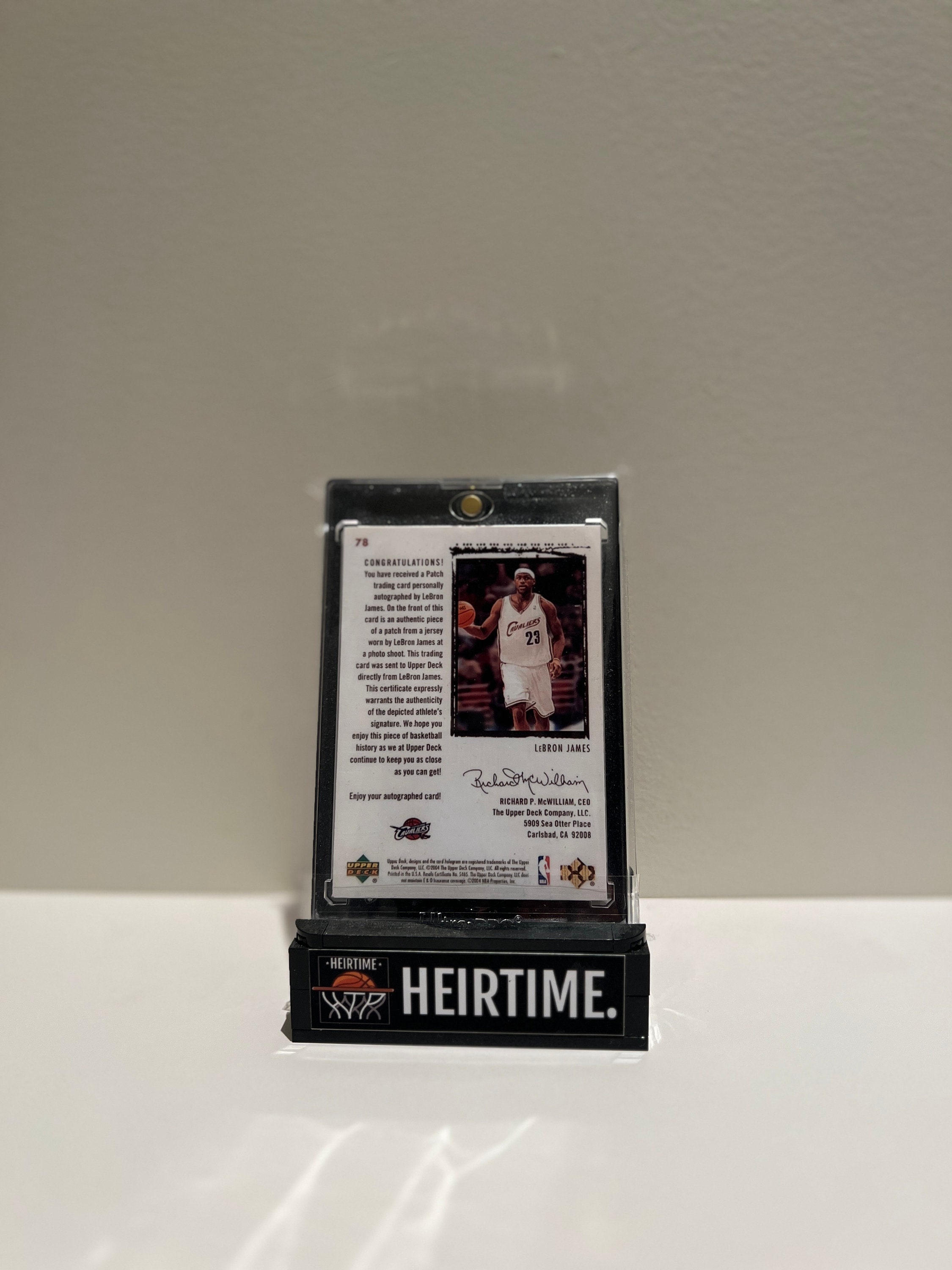 make custom holographic cards LeBron James 2017 Panini The National Basketball SILVER PRIZM PARALLEL –  Trackside