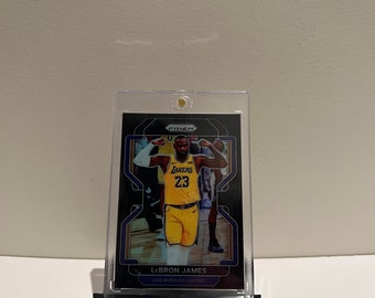 CUSTOM LeBron James - Prizm Black 1/1
